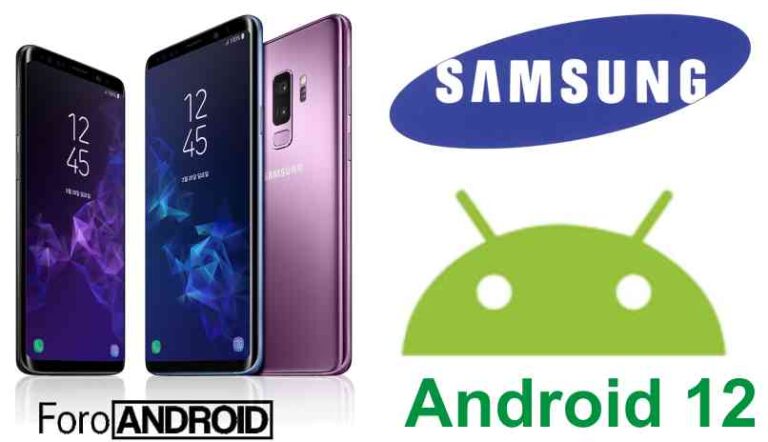 lista de telefonos samsung con android 12