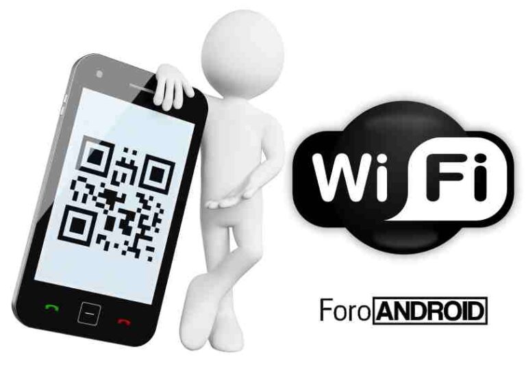 escanear el código QR de wifi