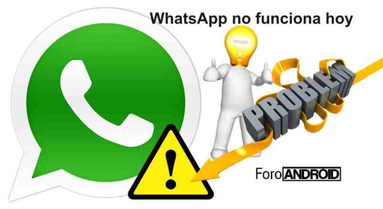 WhatsApp no funciona hoy porque esta caido